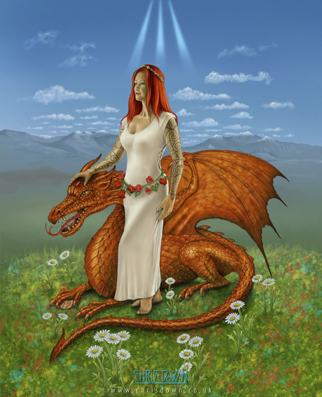 Strength from the Celtic Tarot